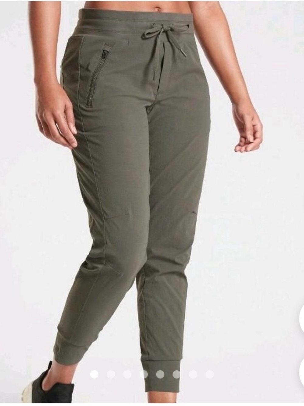 Athleta Trekkie North Jogger Olive Size 12 EUC